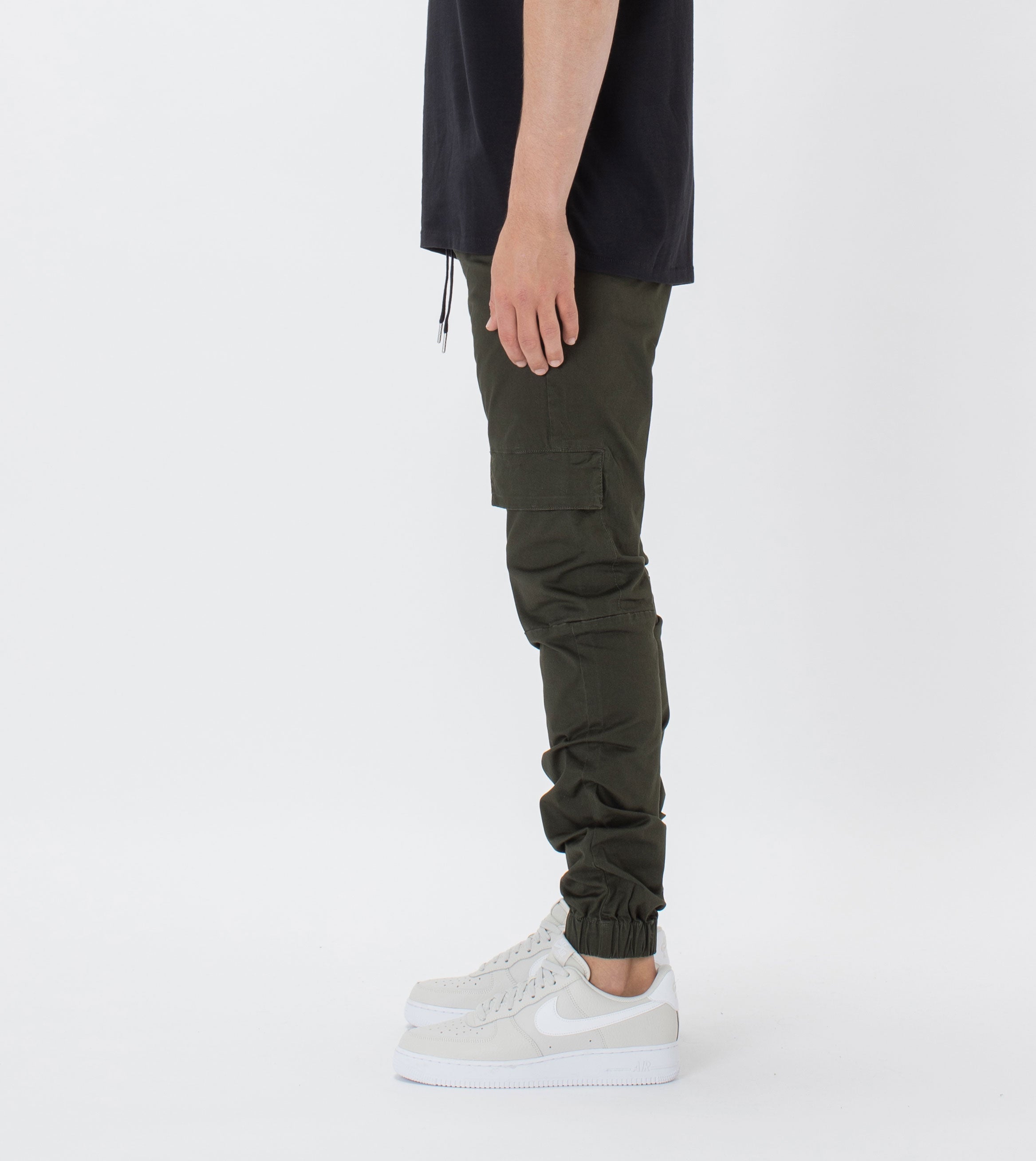 Sureshot Lite Cargo Jogger Dk Army