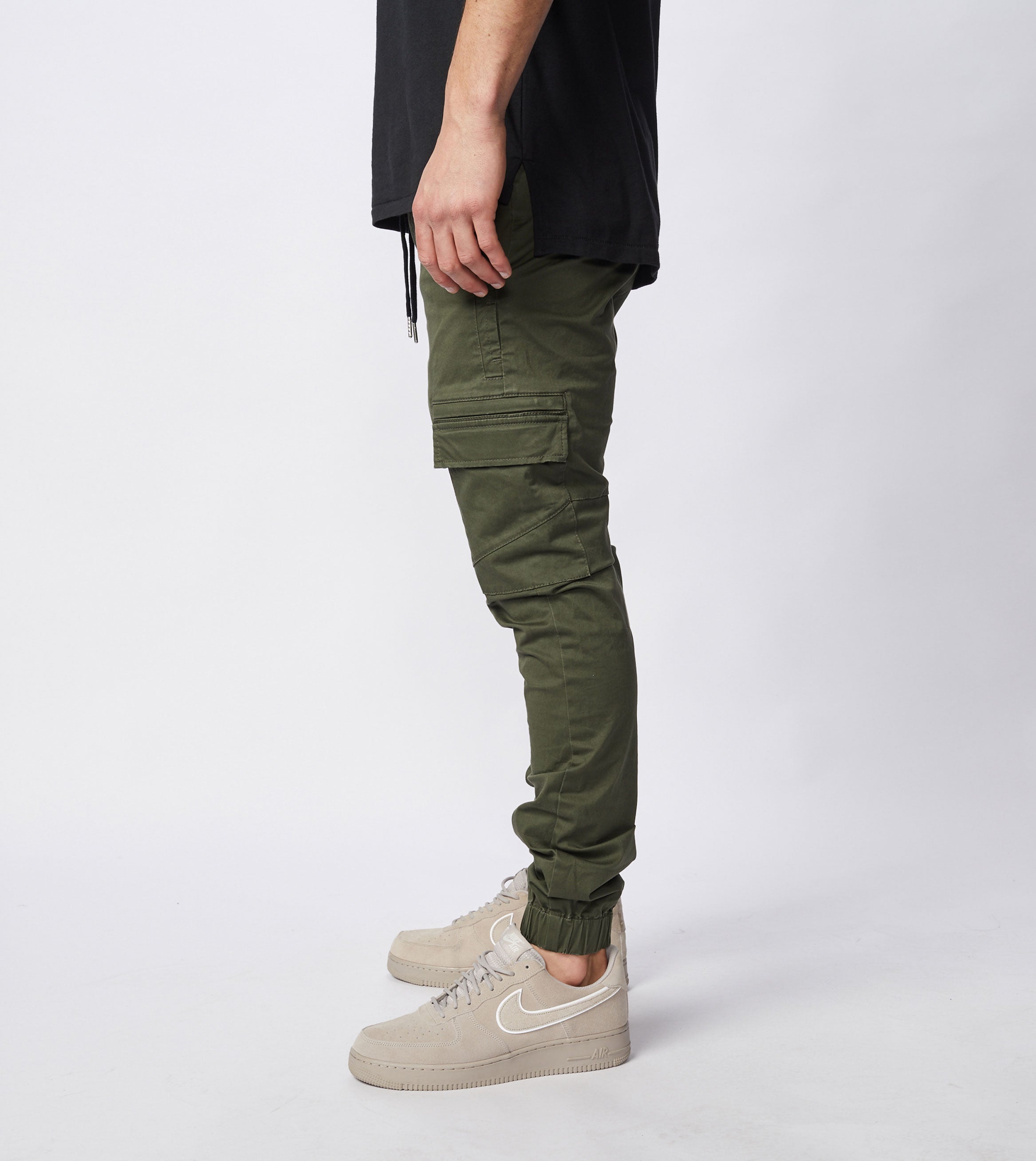 Sureshot Lightweight Cargo Jogger Military