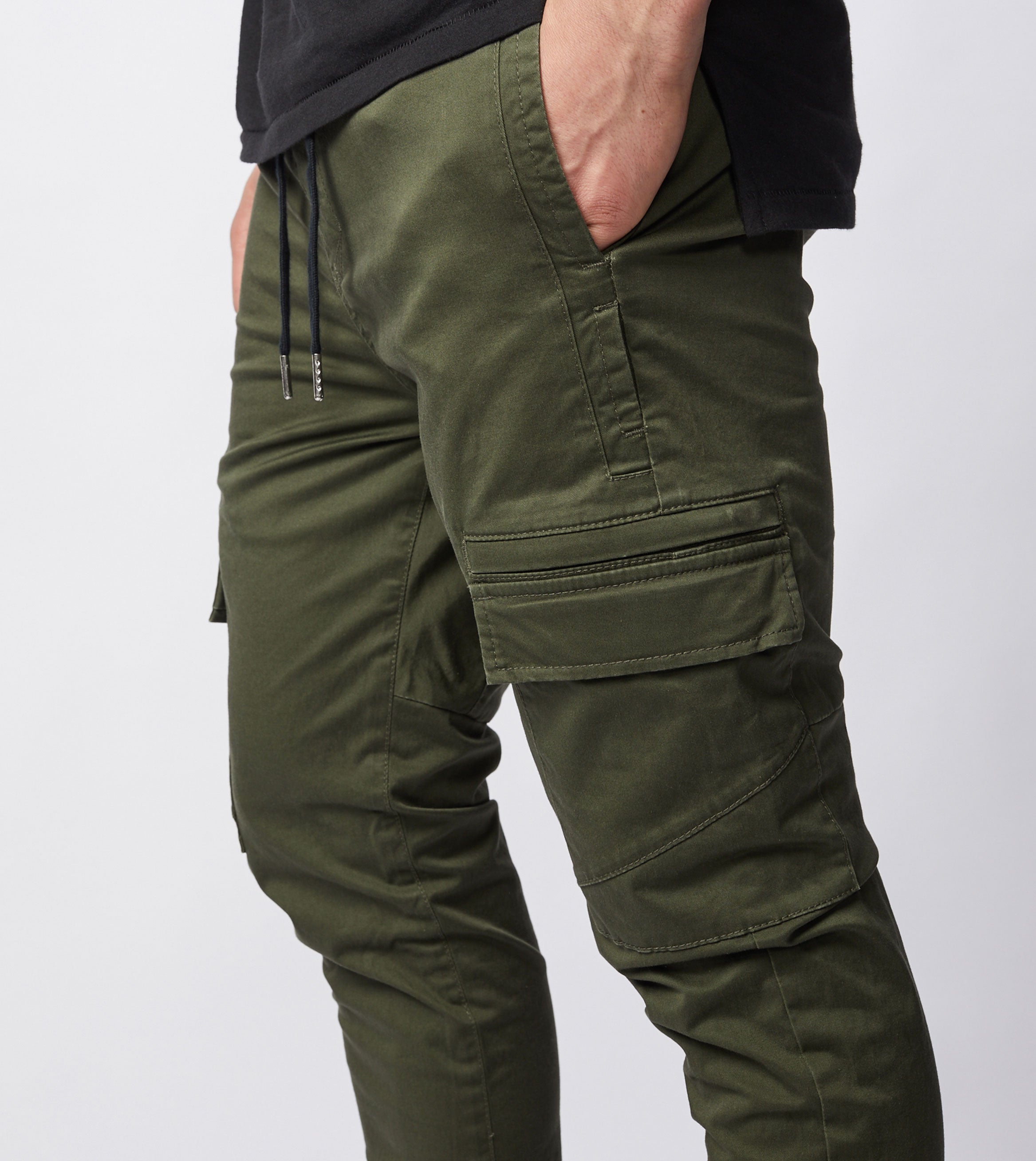 Sureshot Lightweight Cargo Jogger Military