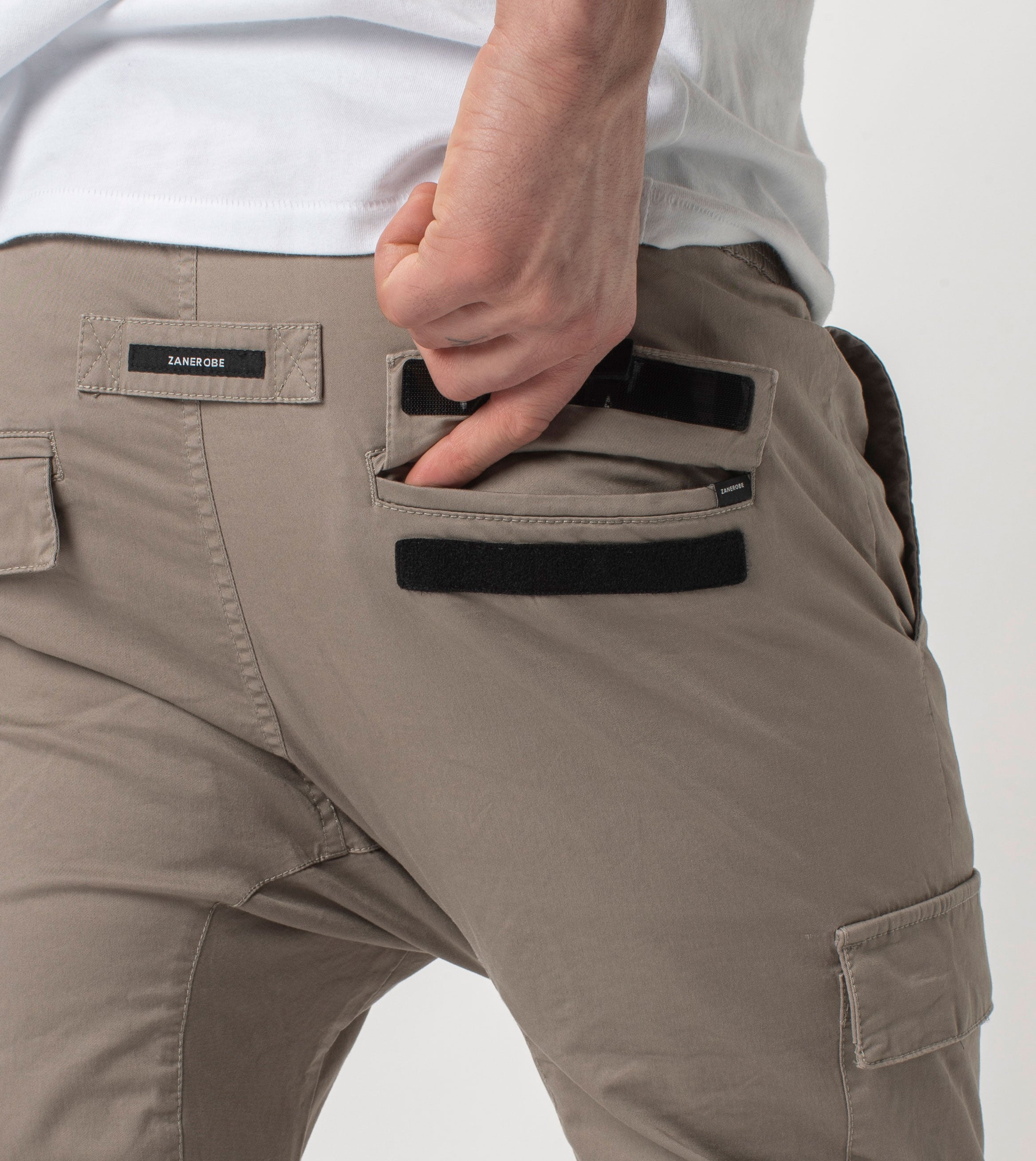 Sureshot Lightweight Cargo Jogger Almond