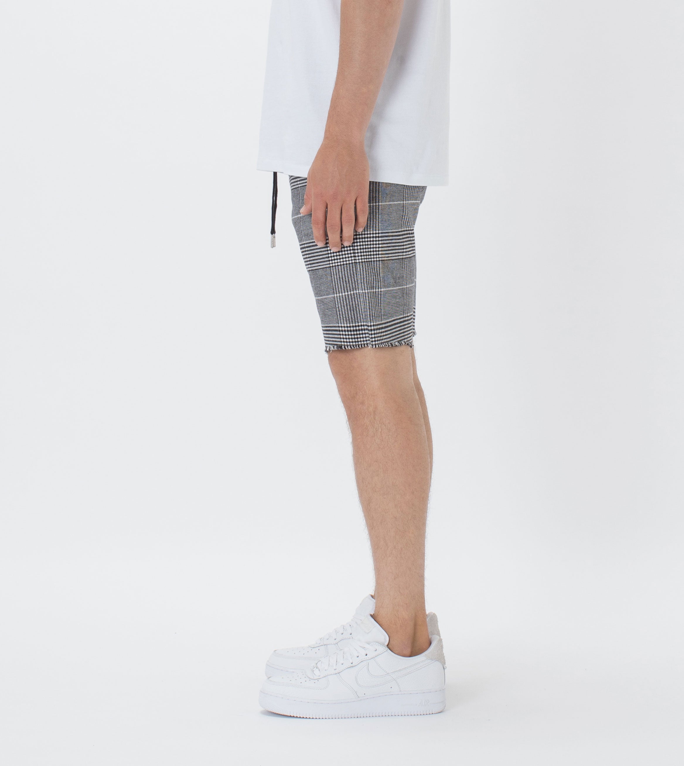 Sureshot Short Grey Check