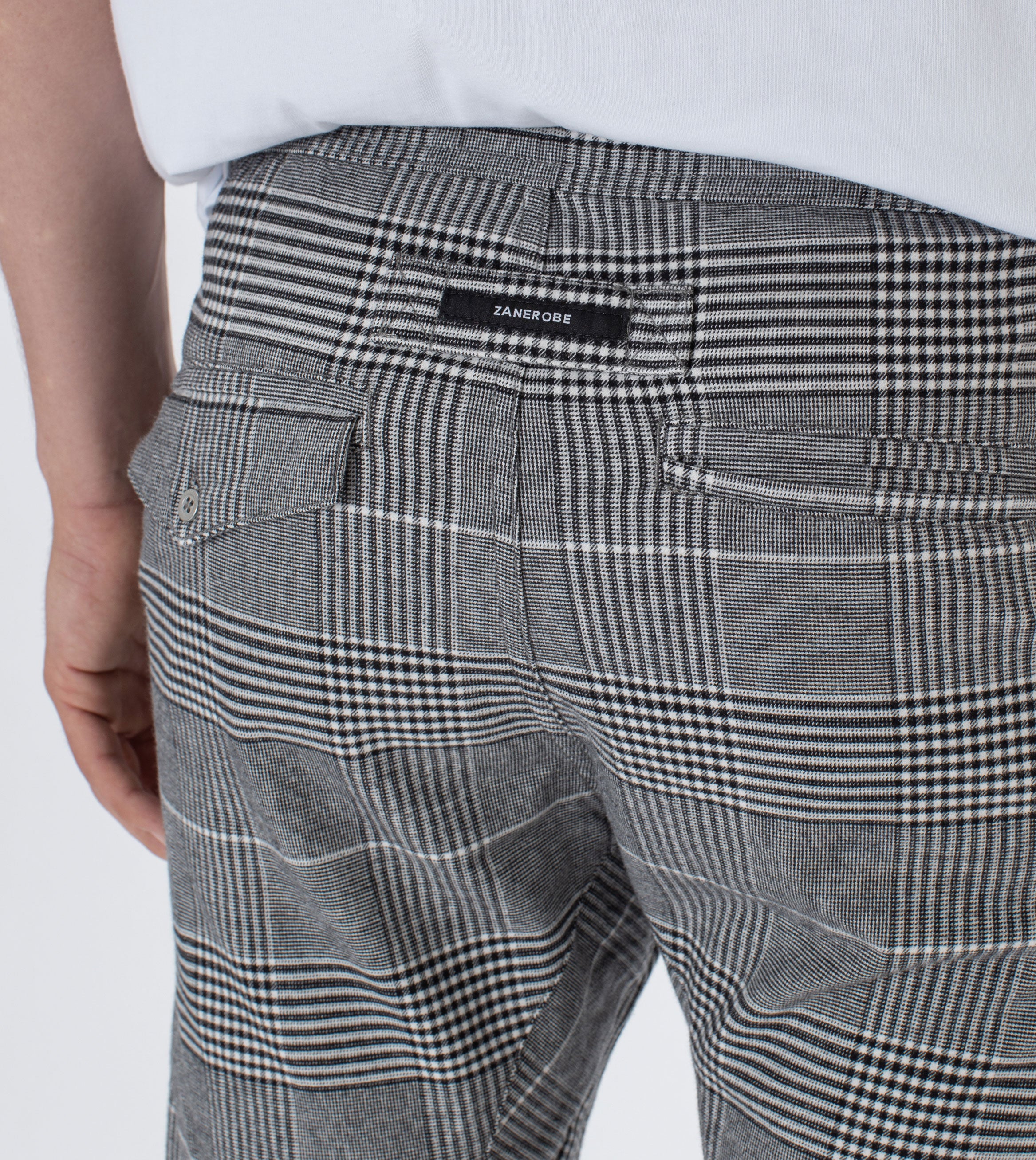 Sureshot Short Grey Check