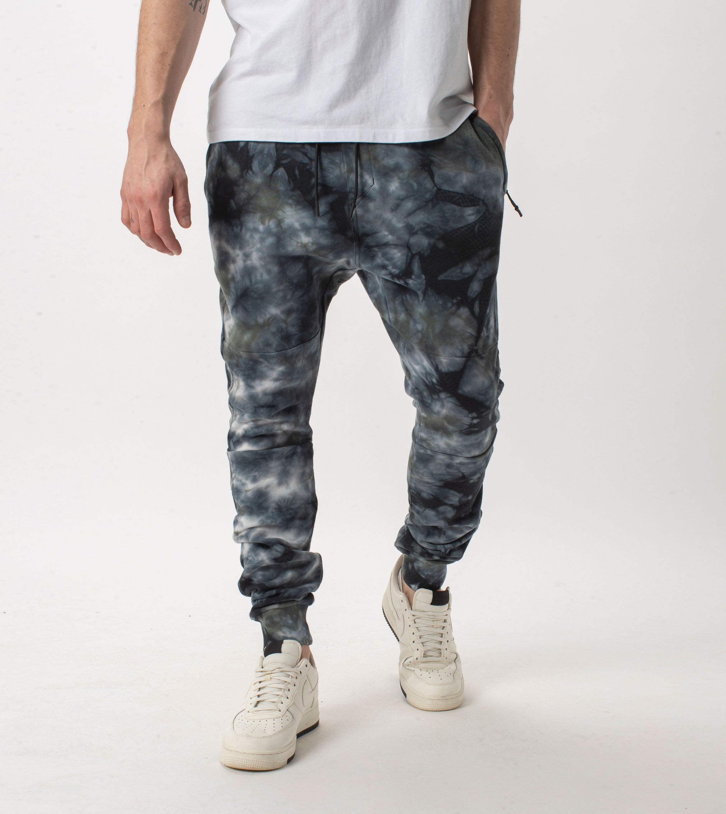 Sureshot Fleece TD Jogger Black/Grey - Sale