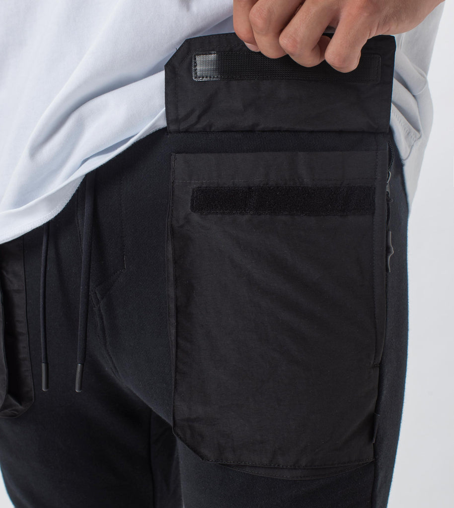 Sureshot Utility Fleece Jogger Black ZANEROBE