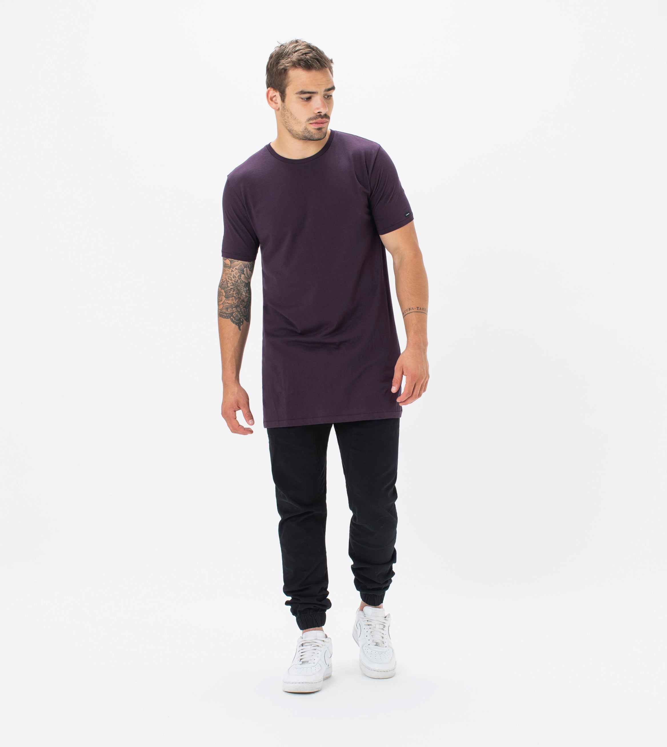 Tall Tee Dk Grape