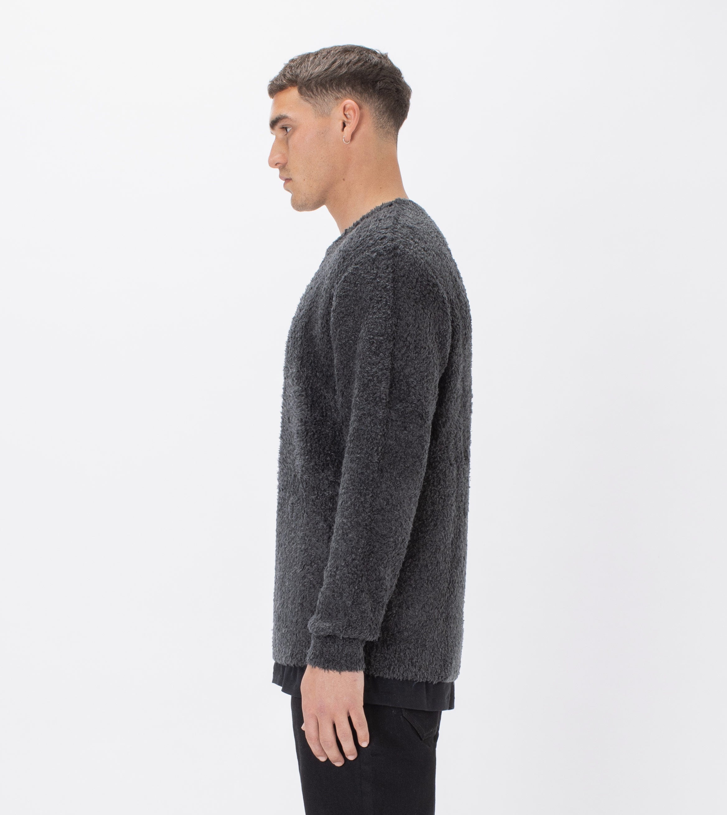 Teddy Crew Knit Black