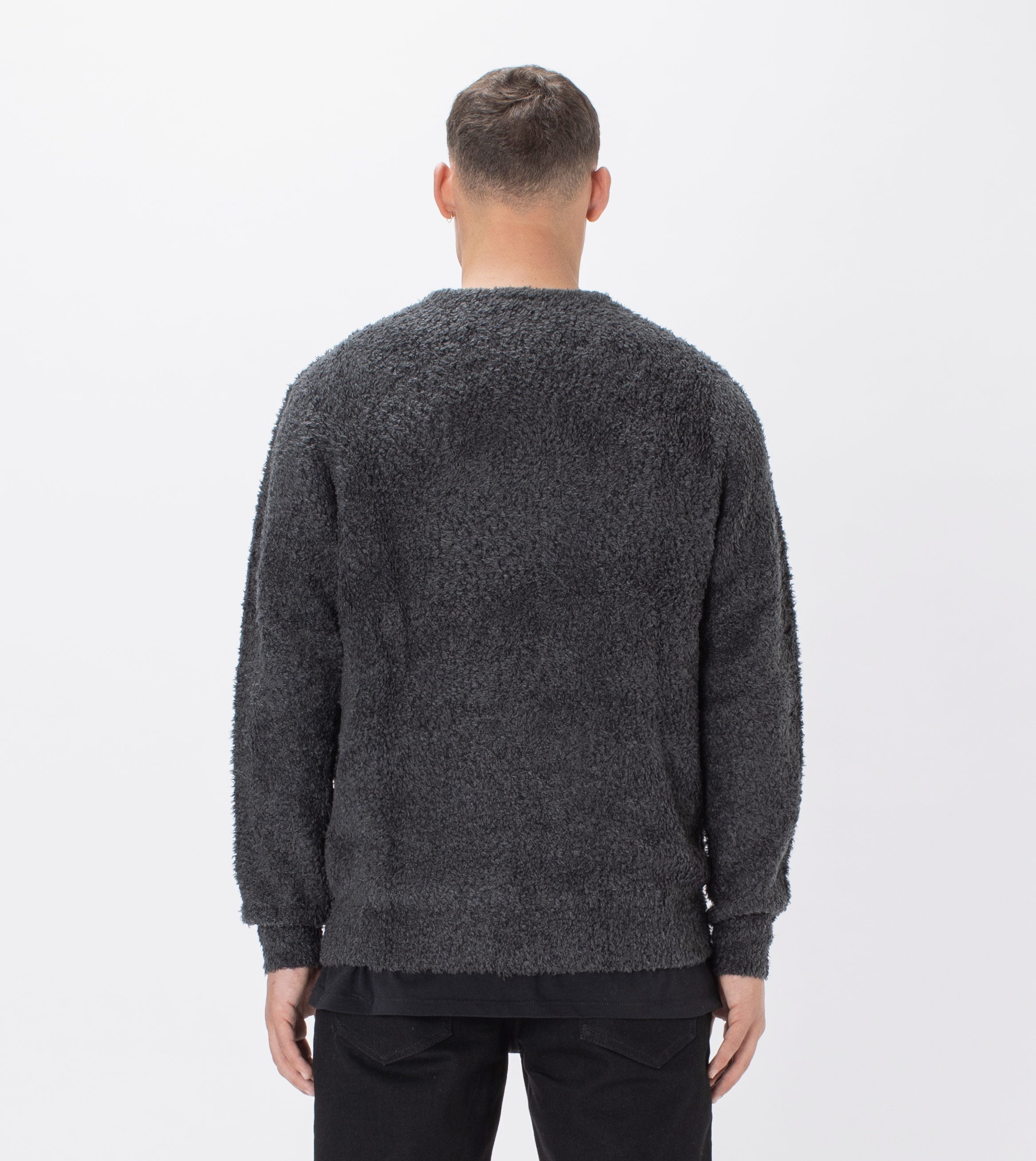 Teddy Crew Knit Black