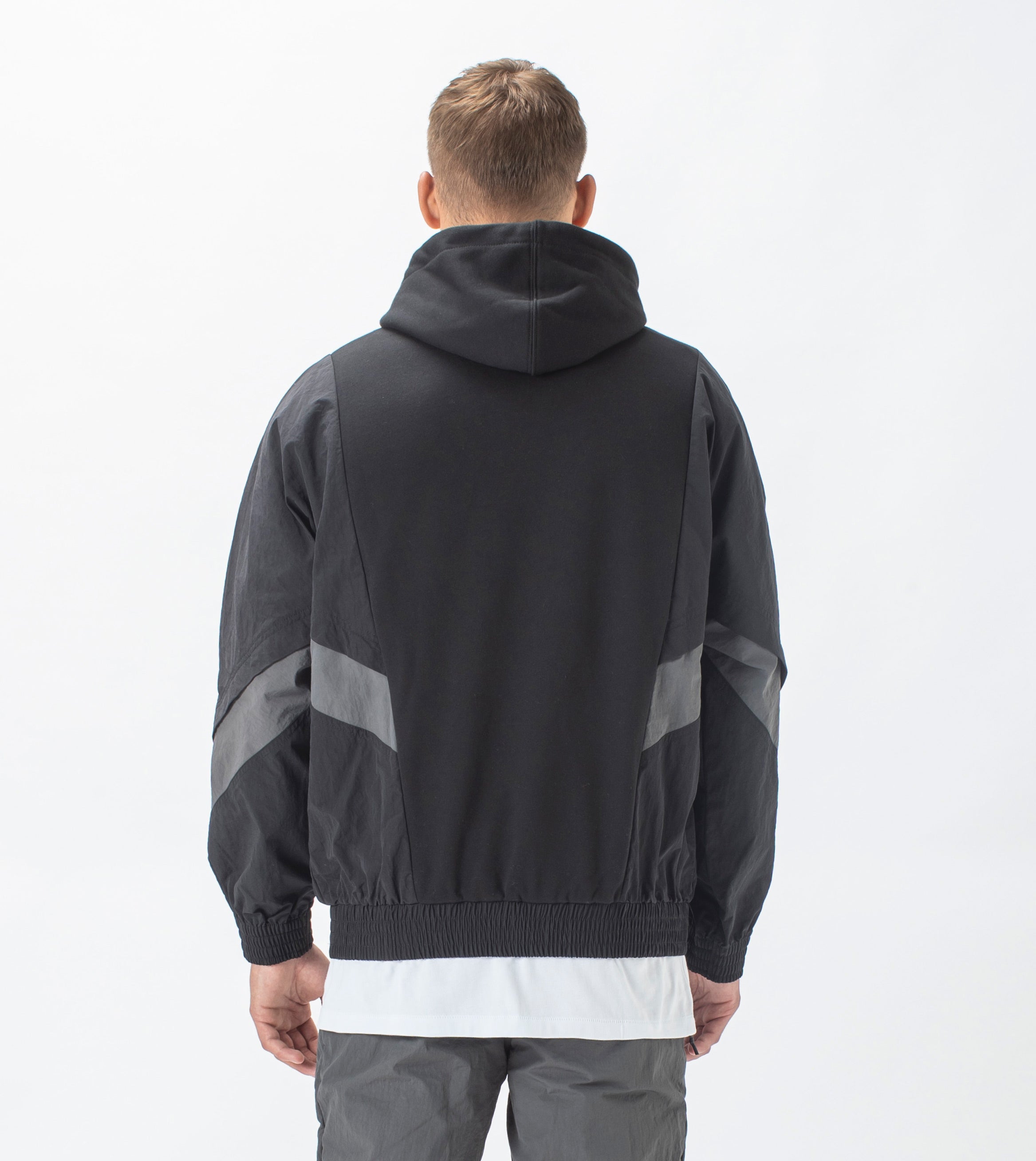 Track Lowgo Hood Sweat Black