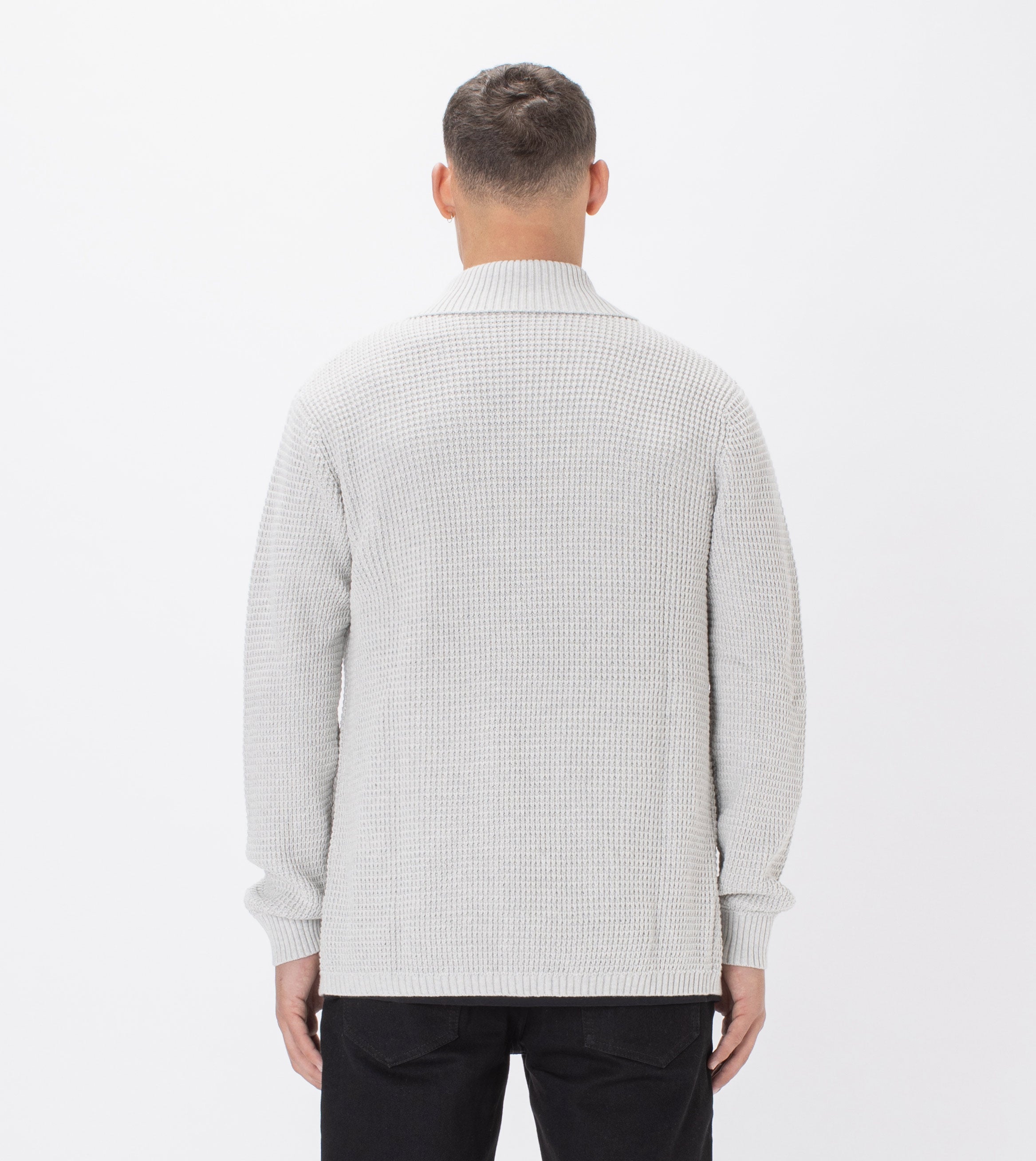 Waffle Harlem Cardigan Blizzard Marle