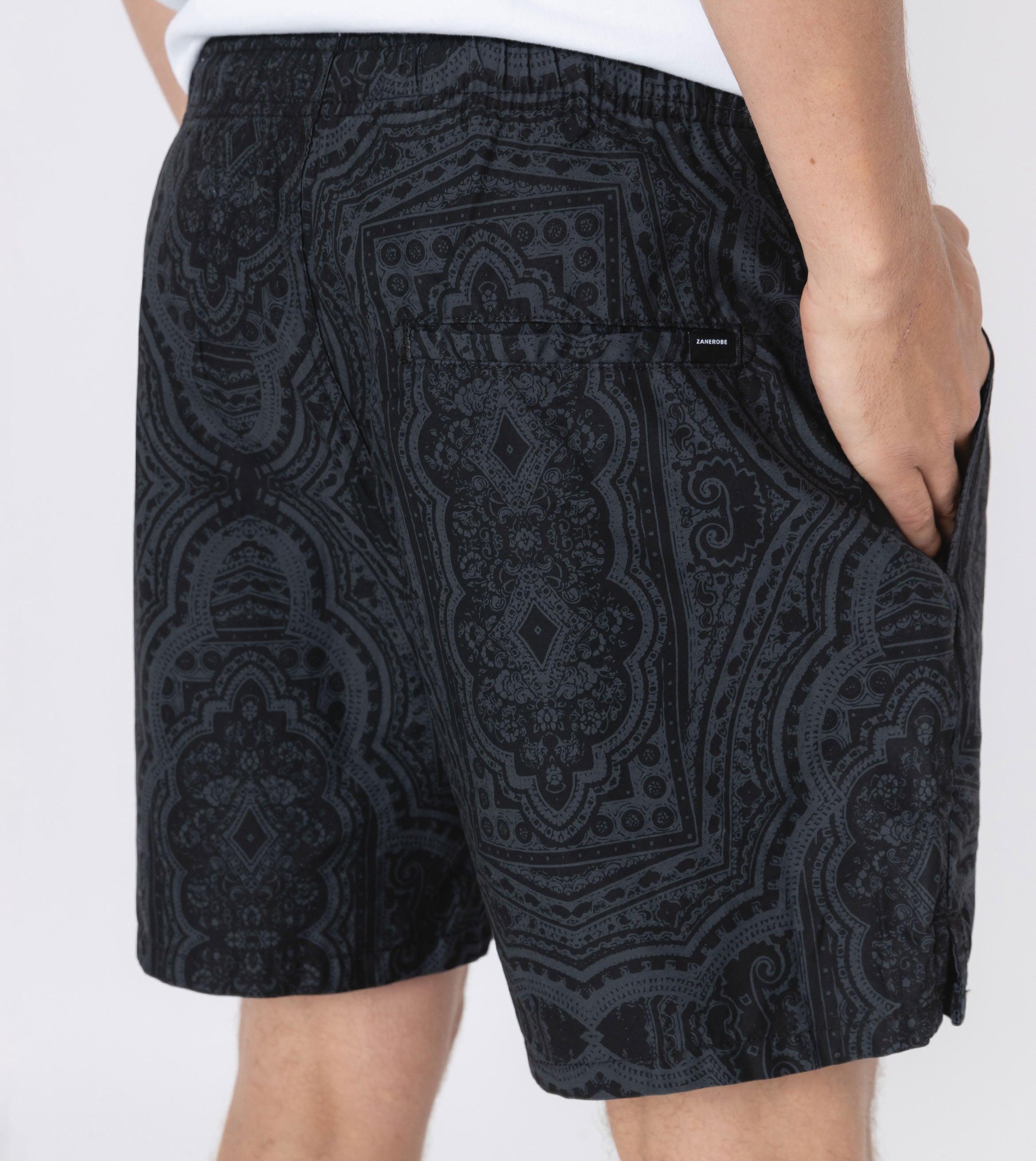 Zephyr Short Dk Grey/Black